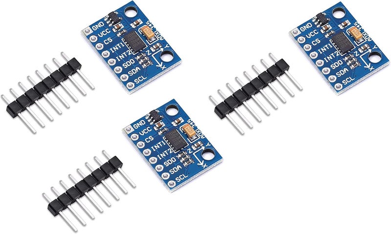 Teyleten Robot GY-291 ADXL345 Digital 3-Axis Acceleration of Gravity Tilt Module IIC SPI for Arduino 3pcs - Image 1
